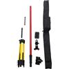 Cocoarm Asta di Supporto di Livello Telescopico in Acciaio Inossidabile con Base Regolabile, Multifunzionale, 114-388 Mm