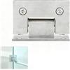 Tissting Cerniera Porta Vetro, Cerniera Acciaio Inossidabile 304 Doppia Apertura con Staffa 90° per Vetro 8-12mm, Accessorio Porte Doccia Mobili Casa Industria