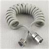 Gvrxec Tubo doccia telescopico, 5 m, tubo doccia G1/2 in acciaio inox, adatto per docce, servizi igienici, pistole a spruzzo, lavabo, doccia