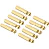 PATIKIL 20mm+6mm M2.5 Viti Fissaggio 80pz Ottone Esagonali PCB Fissaggio Dadi per Schede Madri Custodie Computer Schede Circuito Elettronici Tonalità Oro