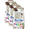MONGE Kit Risparmio 3x10L Monge Lettiera Vegetale Easy Green ORZO