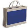 Borsa shopping personalizzata Cancun in juta e canvas (45,5 x 36 x 15 cm) personalizzate o neutre