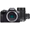 Canon EOS R100 + RF-S 18-45mm F4.5-6.3 IS STM + RF-S 55-210mm F5-7.1 IS STM