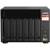 Qnap Memorizzazione in Rete NAS Qnap TS-673A Quad Core Nero