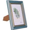 TAIYOU Cornice verde d'epoca 13x18 cm Cornice per foto rustica 5x7 pollici Antico shabby foto cornice decorazione da tavolo o da parete Piccoli regali per la famiglia compagni di classe colleghi