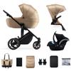 Kinderkraft Trio Prime 2 PRO Sandrose Beige