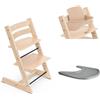 Stokke Promo Tripp Trapp con Baby Set e vassoio - Scegli il tuo colore Storm Grey, Beige