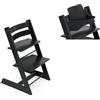 Stokke Promo Tripp Trapp Black con Baby Set