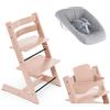 Stokke Promo Tripp Trapp Serene Pink con Newborn e Baby Set