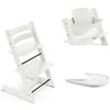 Stokke Promo Tripp Trapp Bianco con Baby Set e vassoio
