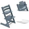 Stokke Promo Tripp Trapp Fjord Blue con Baby Set e vassoio