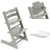 Stokke Promo Tripp Trapp Glacier Green con Baby Set e vassoio