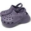 Crocs Bae Clog Nightshade Women Slip On Platform Casual Sandal 206302-5CI