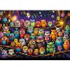 TangComplete - Puzzle famiglia gufo per adulti 1000 pezzi, puzzle per adulti 1000 pezzi, giocattoli di gioco impegnativi, puzzle impossibile, puzzle decorazione famiglia
