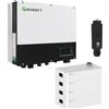 GROWATT Kit monofase 6KW +10 KWH di accumolo in bassa tensione KIT1-6KW Growatt KIT1-6KW [09181000]