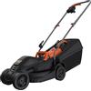 Black & Decker Tagliaerba Elettrico Tosaerba Rasaerba Larghezza Taglio 32 cm Potenza 1000 Watt Sacco raccolta da 30 Litri - BEMW351