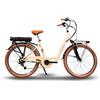 EMG City bike vintage Shirley 250W, ruota da 26'', freni V-brake a/p, cambio Shimano RS-36, batteria ultra slim 10Ah