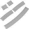 Pssopp Set di 5 aghi per capelli a forma di U, in metallo a forma di U, clip per forcelle per capelli, forcine per acconciature, acconciature invisibili per ragazze e donne