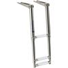 Osculati Scaletta inox telescopica stretta 3 gradini bianchi - 1 PZ Osculati - 49.541.23