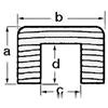 ARC Profilo copri cavi teak Bottazzo Parabordi Paracolpi - 1 PZ - 71.020.00