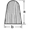 ARC Profilo teak falchetta 28x20 mm Bottazzo Parabordi Paracolpi - 1 PZ - 71.012.00