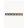 Nordal Appendiabiti da parete in legno Edgy