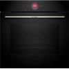 Bosch HBG7341B1 - Forno da incasso Smarter Serie 8, 60 x 60 cm, Made in Germany, nero, resistente allo sporco e autopulente, Air Fry, Bosch Assist automatico, aria calda 3D, touch screen a colori e