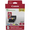 Canon CLI-551 XL C M Y BK Confezione da 4 Cartucce d'inchiostro (Nero XL Ciano XL Magenta XL Giallo XL) Originale