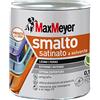 MAXMEYER Smalto a solvente per ferro e legno satinato ANTRACITE R7016 0,125 L
