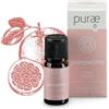 Purae purae olio essenziale pompelmo bio citrus paradisi pericarpi 10 ml