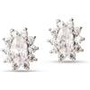 MAST INDUSTRIA ITALIANA Mj post 379 orecchino lobo pietra bianca