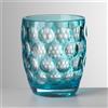 MARIOLUCA GIUSTI TUMBLER LENTE BASSO AZZURRO (6 Pezzi)