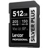 Lexar 512GB Pro Silver Plus SDHC V30 U3