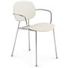 Infiniti Tondina Pop Poltroncina 4 gambe con braccioli