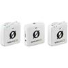 RØDE Wireless ME Dual Set - Sistema microfonico wireless compatto con tecnologia GainAssist e microfoni integrati per filmmaking, interviste e creazione di contenuti (Bianco)