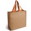Borsa shopper juta laminata personalizzabile Romina personalizzate o neutre