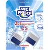 WC Frisch, pastiglie per la pulizia delle cassette del water "Duo-Aktiv", (1 confezione da 2 pezzi)
