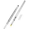 VEVOR 1 Paio di Guide per Cassetti a Estensione Completa, Capacità di Carico 113,4 kg, Guide per Cassetti con Bloccaggio, Cuscinetti a Sfera con Guida Scorrevole Serratura 982 x 53 x 19,5 mm
