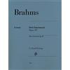 3 Intermezzi Op. 117 - Johannes Brahms - Pianoforte