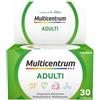 Multicentrum Adulti Integratore Alimentare Multivitaminico Completo Vitamine e Minerali per Adulti, con Vitamina B, D e C, Combatte Stanchezza e Affaticamento, 30 Compresse