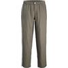 JACK & JONES Jpstkarl Lawrence Linen Chino SN, Foglia di tè, L Uomo