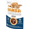 IAMS Cat Adult All Breeds Tuna & Herring In Jelly 85g