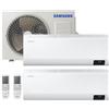 Samsung Climatizzatore Dual Split Inverter Cebu WiFi 9000+12000 BTU R32 AJ040TXJ2KG