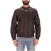 Peuterey Giacca in pelle Tureia PPT marrone