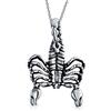 Bling Jewelry Collana Con Ciondolo Unisex Vintage Dell'Oroscopo Dell'Astrologia Segno Zodiacale Per Uomini E Donne In Argento Sterling .925 Ossidato Anticato Tutte Le Costellazioni E Il Drago Cinese