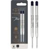 Parker Quinkflow ricarica per penna a sfera | punta media | nero | confezione da 2