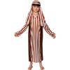 SMIFFYS Costume pastore, Marrone, con veste e copricapo