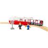 BRIO World - Treno della Metropolitana di Londra, Accessorio Pista Trenino con Luci e Suoni, Set Costruzioni in Legno, Compatibile con Tutti i Prodotti BRIO, Giocattolo per Bambini 3+ Anni
