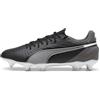 PUMA Scarpe da calcio KING MATCH MxSG, Scarpe, Nero/Bianco/Cool Dark Grigio, 39