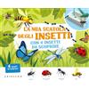 GRIBAUDO La mia scatola degli insetti con 4 insetti da scoprire. Ediz. illustrata. Con gadget